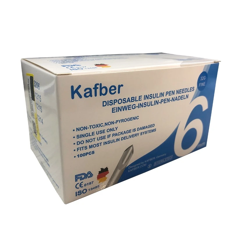 سرسوزن قلم انسولین کافبر سایز 6mm گیج 32